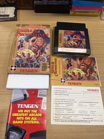 Skull & Crossbones (Nintendo NES 1990), CIB- Rare- original box tabs in tact!