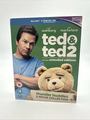 Ted/Ted 2 - Extended Editions (Blu-ray +UV Copy) [Region Free] Foto 1 de 4