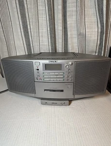 Sony Radio Cassette CD Player BoomBox ZS-D5 Vintage - Picture 1 of 2