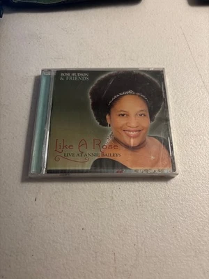 ROSE HUDSON & FRIENDS LIKE A ROSE LIVE AT ANNIE BAILEYS CD NEW CRACKED CASE READ Foto 1 de 2