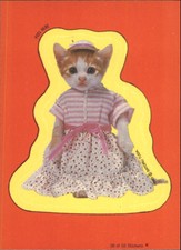 1983 Perlorian Cats Non-Sport Card #38 Green Top 2