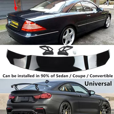 Universal Painted Fit For Mercedes Benz CL 2001-2006 Rear Trunk Spoiler Lip Wing Foto 1 de 4
