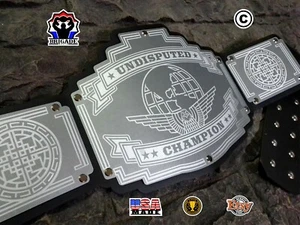Undisputed Championship Title Belt Wrestling Bragging Right Trophy Award Wwe USA - Picture 1 of 12