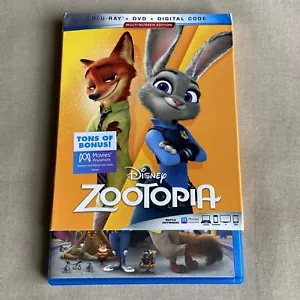 Disney Zootopia (Blu-ray, DVD 2019 Slipcover) Comedy Animated Animals Nick Wilde - Picture 1 of 11