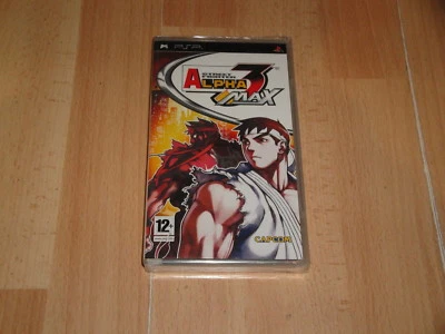 STREET FIGHTER ALPHA 3 MAX DE CAPCOM PARA LA SONY PSP NUEVO PRECINTADO - Imagen 1 de 2