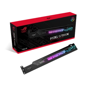 Uchwyt karty graficznej ASUS ROG Strix ARGB (uchwyt GPU, oświetlenie ARGB) - Zdjęcie 1 z 1
