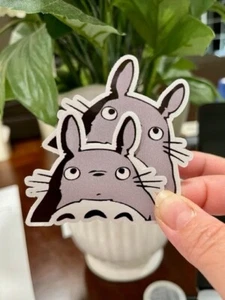 2x My Neighbor Totoro Vinyl Decals Stickers 001 - Picture 1 of 2