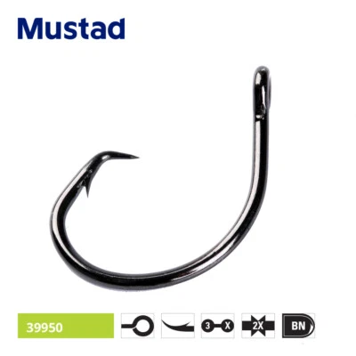 Mustad UltraPoint Heavy Demon Perfect Circle Hooks - pesce gatto squalo pesca mare