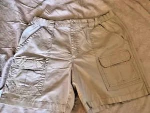 2 MENS SAVANE COTTON/POLY BROADCLOTH SHORTS WAIST 38 LIGHT STONE & YEAST - Picture 1 of 4