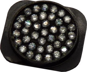 Crystal/Diamond Black Home Button for Iphone 5 or 5C Style 54 - Picture 1 of 1