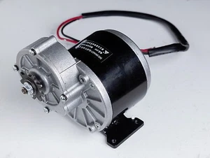 250W/350W Electric Reversible Geared Motor DC bicycle bike GoKart MY1016z3 ebike - Picture 1 of 13