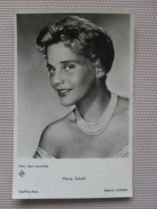 * postcard postcard postcard * Maria Schell * vintage UFA