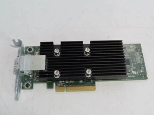T93GD DELL 12GBPS DUAL PORT SAS PCI-E EXTERNAL HBA 0T93GD W/ SHORT BRACKET - Picture 1 of 3