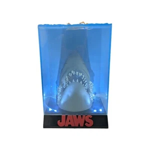 PRESALECOUPON €89,00 SD Toys JAWS 3D Poster 50th ANNIVERSARY Figure LED LIGHT UP - Foto 1 di 5