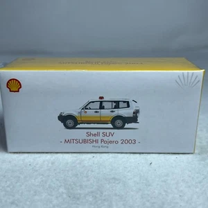 1/64 Tiny Mitsubishi Pajero 2003 Shell SUV Hong Kong ATC64974 - Picture 1 of 1