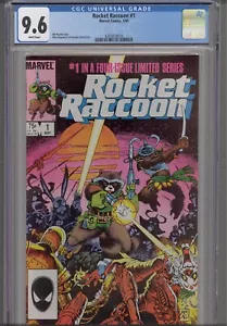 Rocket Raccoon #1 CGC 9.6 1985 Marvel Comics 4 Issue Limited Series - Picture 1 of 9
