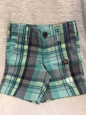 ARIZONA JEAN CO - BOYS - CHINO SHORTS - SIZE 12-18 Months Green Ret $28(TW-1789) - Image 1 of 4