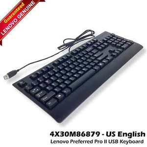 AU SELLER NEW Lenovo Preferred Pro II SK-8827 Wired USB QWERTY Keyboard 00XH688 - Picture 1 of 5