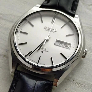 Vintage Feb.1975 SEIKO LORD MATIC 5606-8051 23J Automatic / OH, Serviced JAPAN - Picture 1 of 15