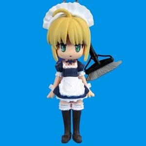 Fate Stay Night series Prize Key-Chain Saber Maid ver - Picture 1 of 1