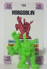 90's Monster In My Pocket Hobgoblin #23 Neon Green Series 1 With Battle Card!!