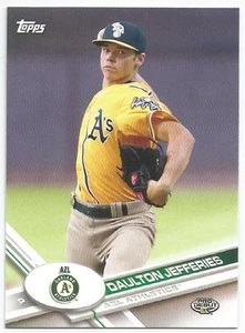 Daulton Jefferies Oakland A's 2017 Topps Pro debut - Imagen 1 de 2