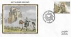 King Arthurian Legend Ride A Horse To The Castle Uk Gb Colorano Silk Fdc 1985