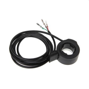 E-Bicycle Thumb Handle Bar Grips Gas Twist Throttle Invisible Speed Controller - Photo 1/8