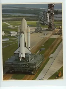 TRANSBORDADOR ESPACIAL STS-2 Despliegue completo a plataforma de lanzamiento - Colección de la NASA 8x10 - Imagen 1 de 2