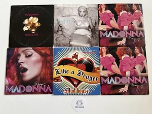 MADONNA - Lot de 6 CD Single (You’ll See, Secret, Hung Up, Sorry, Like A Prayer) - Foto 1 di 2