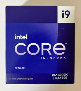 Intel Core i9-13900K Processor (5.8 GHz, 24 Cores, LGA 1700) Box - BX8071513900K - Photo 1/4