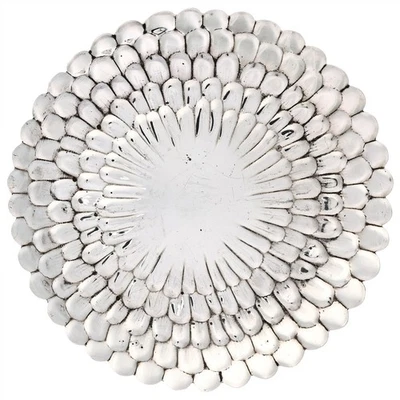 Plato Bandeja 7" Plata Esterlina Tiffany & Co Sunburst 925 1972 Antiguo De Colección 246g Foto 1 de 4