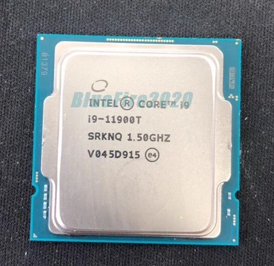 Intel Core I9-11900T 8 Core 1.5GHz-4.80GHz QS 16MB FCLGA1200 CPU Processor SRKNQ - Image 1 of 4