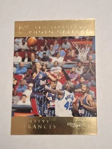 1999-00 STEVE FRANCIS TOPPS PHOTO GALLERY NBA CARD #PG5 HOUSTON ROCKETS MAGIC - Bild 1 von 2
