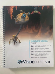 enVision Mathe 2.0 Lehrerausgabe Klasse 2 Band 1 Themen 1-8 ~ SEHR GUT - Bild 1 von 5