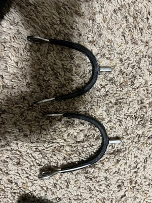 Metalab Hammer Head Rubber Covered Spurs - Image 1 of 3