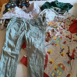 Kleiderpaket Jungen Topolino Name It Herbst Gr. 98 (6 Teile) - Bild 1 von 7