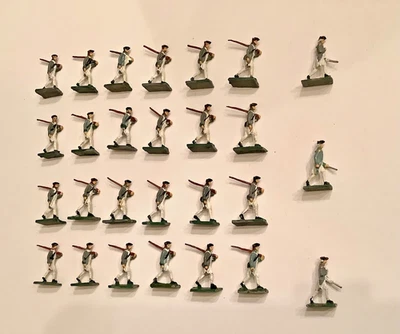 SAE 30mm Plomo Juguete Soldados Revolución Americana Regimiento de Nueva York Foto 1 de 3