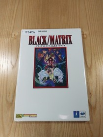 Black Matrix Official Guidebook for Sega Saturn Used Free Shipping