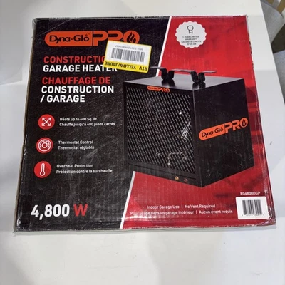 Dyna-Glo Pro EG4800DGP 4,800-Watt 240-Volt Electric Garage Heater - Image 1 of 4