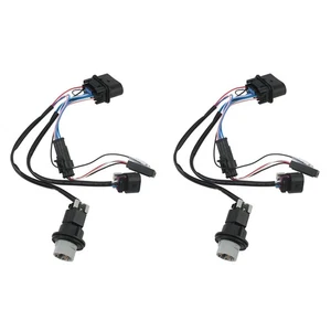 2X Headlight Conversion Wire Harness Kits For Dodge Ram 1500 2500 3500 2013-2018 - Picture 1 of 12