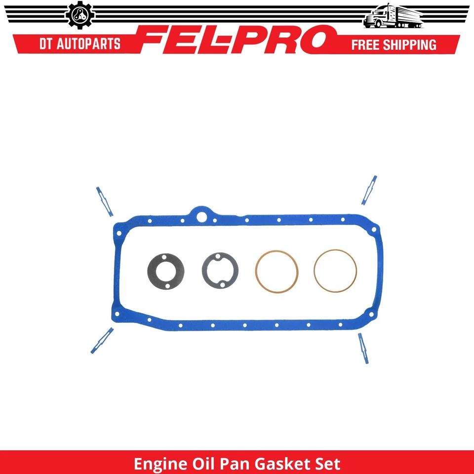 Juego de juntas de cárter de aceite de motor V8 de 5,7 L Fel-Pro para Chevrolet C3500HD 1991-1995 2000 Foto 1 de 1