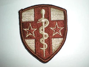 US ARMY RESERVE MEDICAL COMMAND PATCH - DESERT - Picture 1 of 1