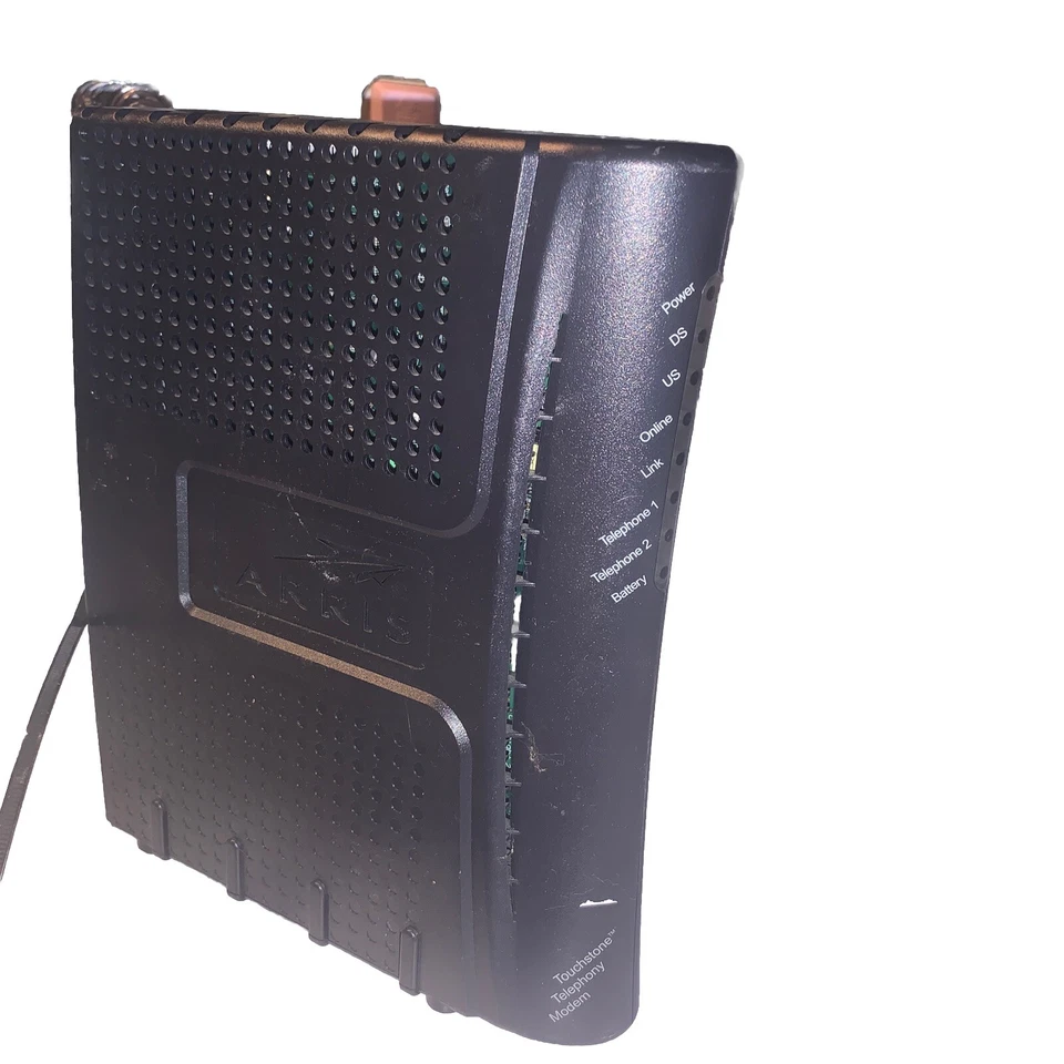 Modem  Arris modem Touchstone TM502G Telephony Modem Docsis 3.0  - Image 1 of 4