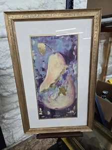 Anna Maria Place (American, 20th Century) "O-Pear" Limited Edition Print (24/25) - Picture 1 of 11