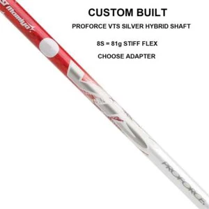 UST Proforce VTS Silver Stiff Flex Hybrid / Rescue Shaft  - Custom Built - Picture 1 of 1