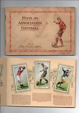 1x full cigarette card set (stuck in a booklet) Sport military birds cars etc