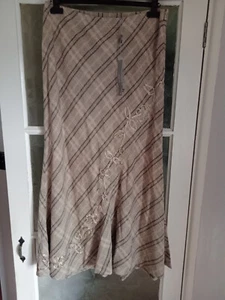 Per Una Skirt - Tartan/Check 14R - New With Tags - Picture 1 of 16