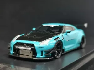 1:64 Liberty Walk LB works Nissan R35 GTR Blue - Picture 1 of 9