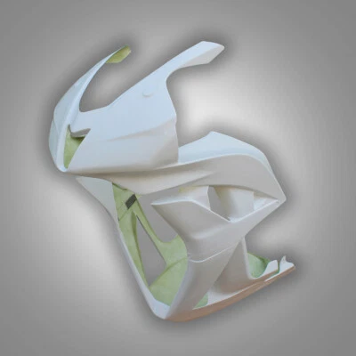 LR263 Honda CBR 600RR PC 40 Gfk Traje de Correr Voll Carenado Carreras Nuevo - Imagen 1 de 4